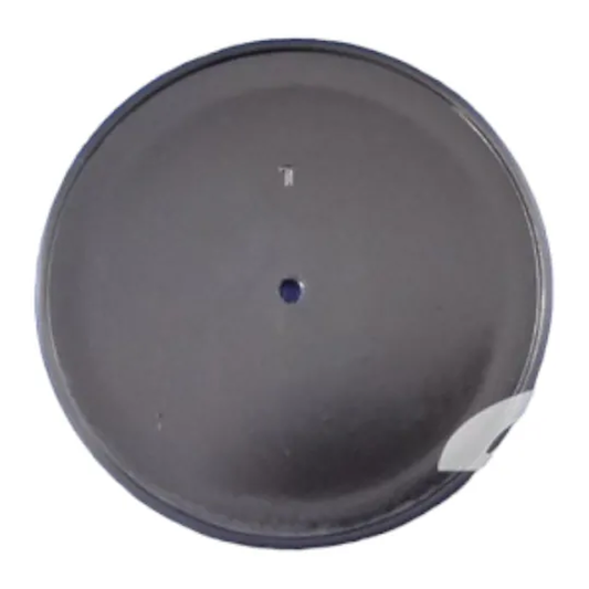 Membrana negra sin oreja de 65 mm para calefón, Siker