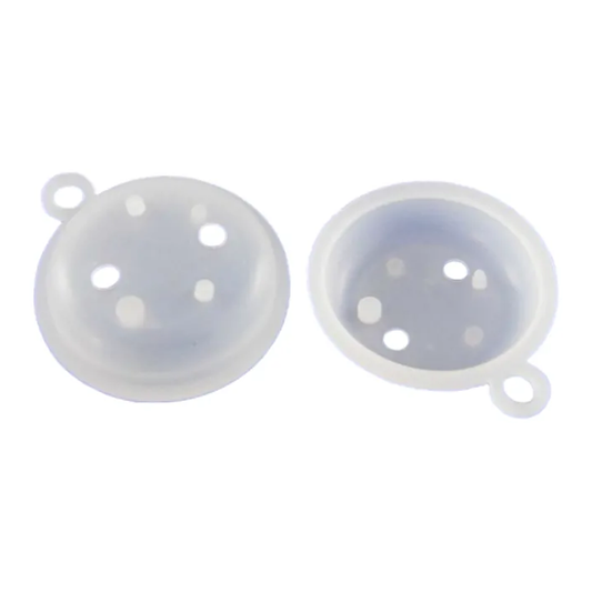 Membrana blanca con oreja de 50 mm para calefón ionizado, Junkers
