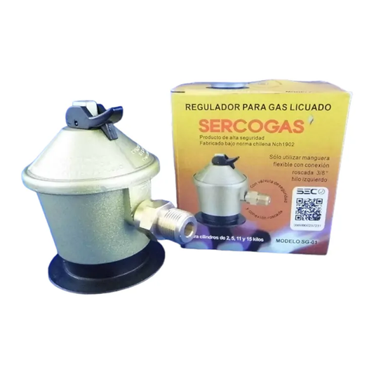 Regulador de gas para calefón, Sercogas