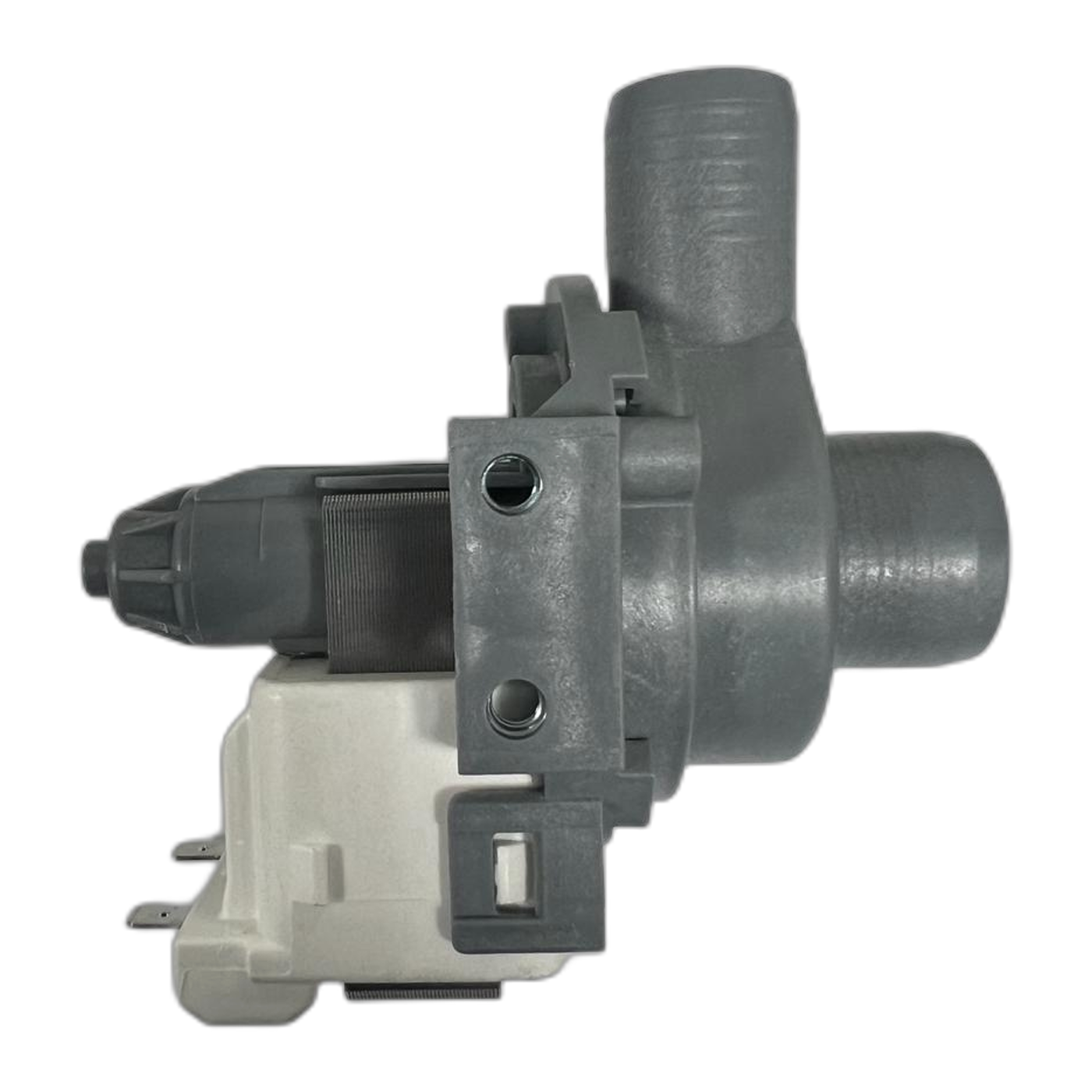 Bomba de drenaje lavadora magnética, Mabe, Whirlpool, Electrolux, 4 dientes, tipo bayoneta