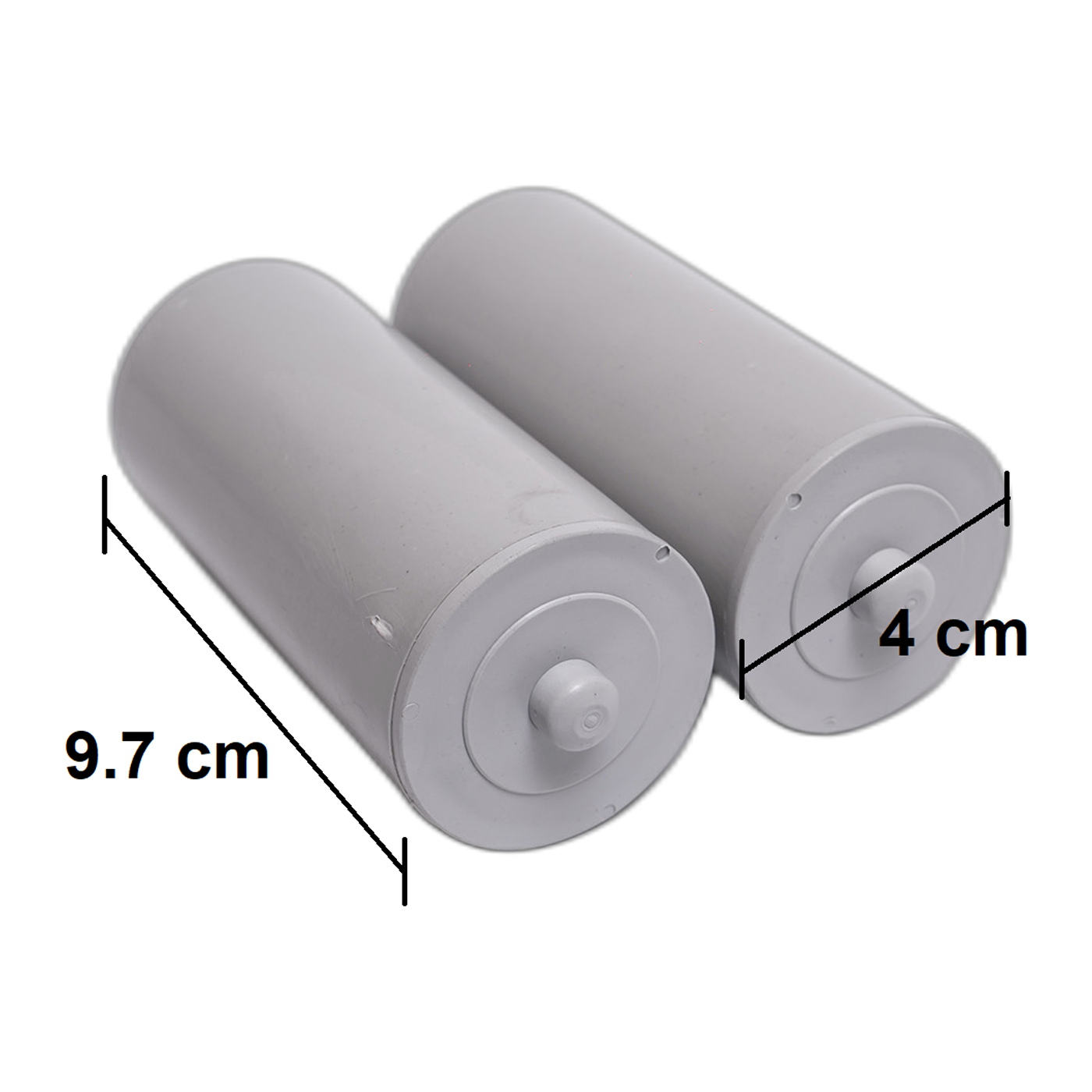 Rodillo agitador mediano para lavadora de carga superior, par de 10 cm × 4 cm, Samsung