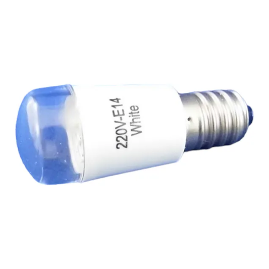 Ampolleta LED tipo pera E14 para refrigerador, luz día