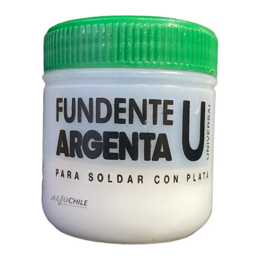 Fundente blanco para soldadura de plata en trabajos de refrigeración
