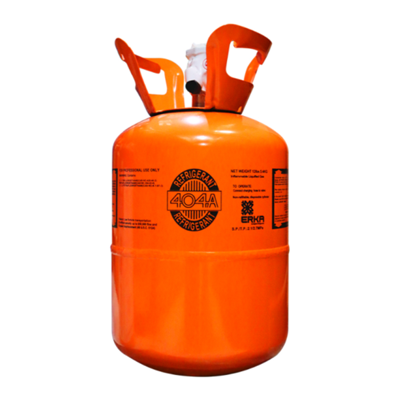 Gas refrigerante R404A en galón para refrigeración