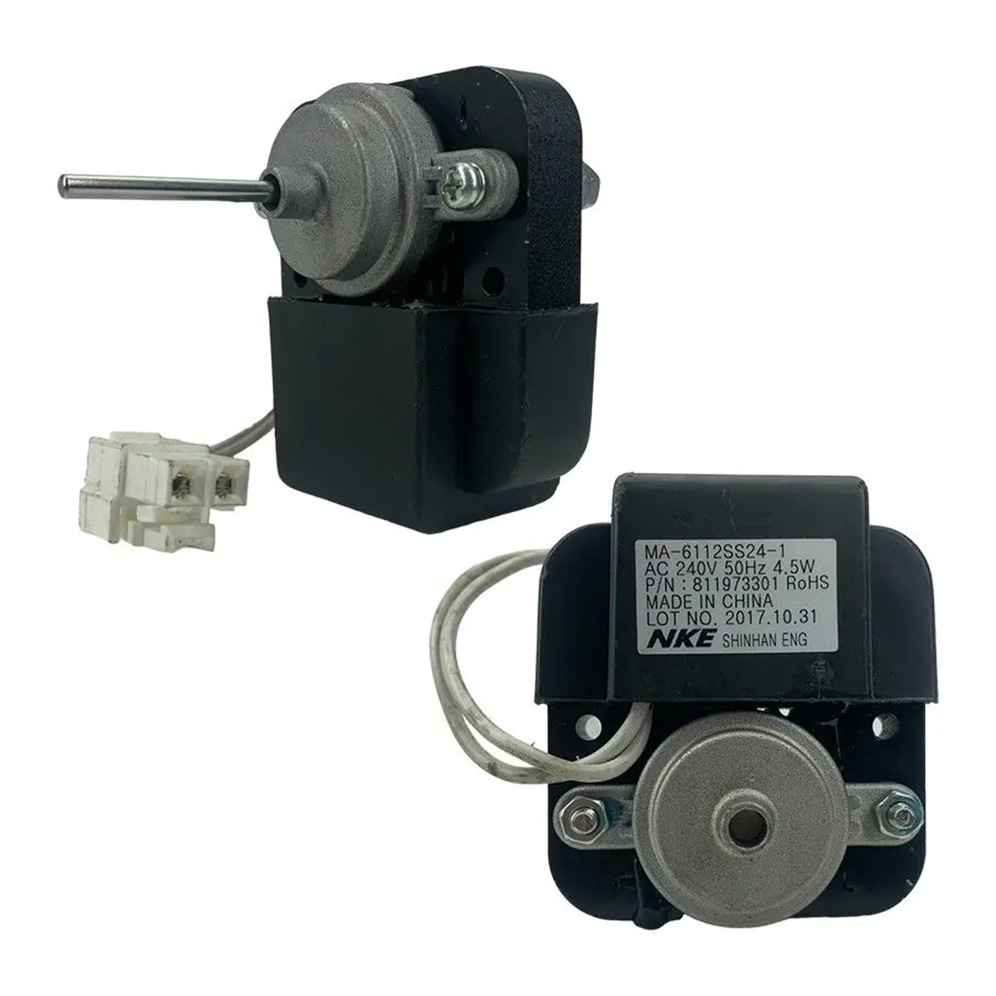 Motor ventilador universal para refrigerador, 240 V, 50 hertz, 4,5 W