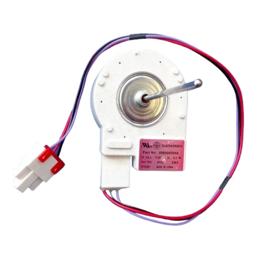 Motor ventilador No Frost para refrigerador, 12 V, 3,3 W, Samsung