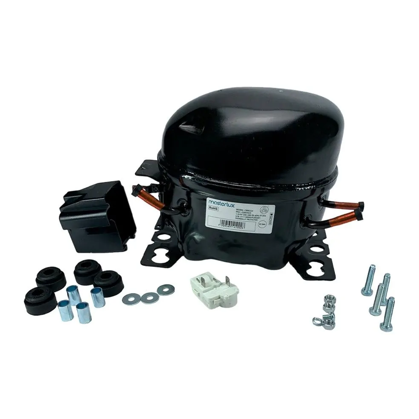 Compresor R134A original de 1/5 HP para refrigerador, Electrolux