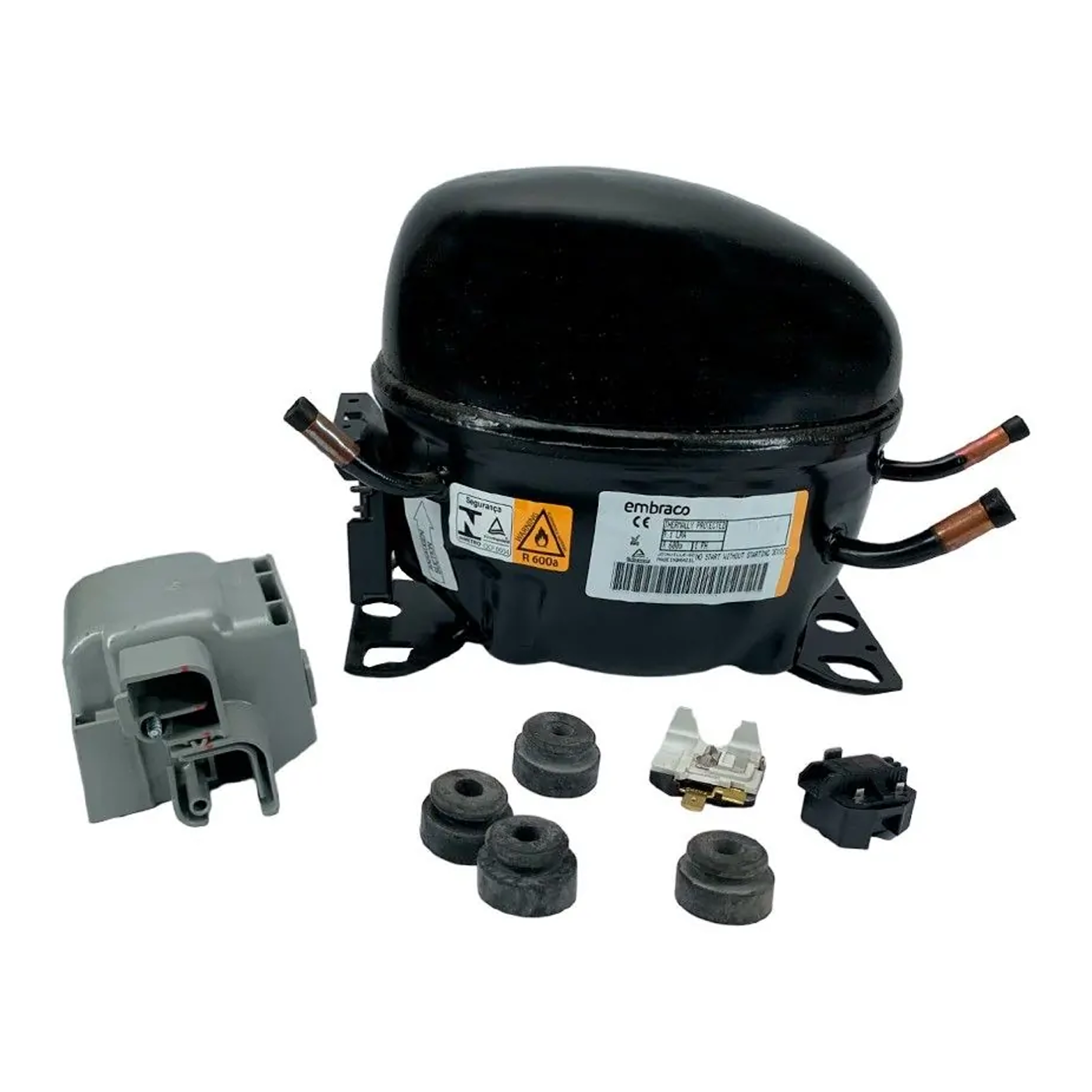 Compresor R134A original de 1/4 HP para refrigerador, Electrolux