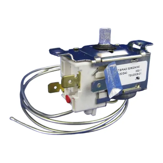 Termostato corto 350 para refrigerador, Whirlpool