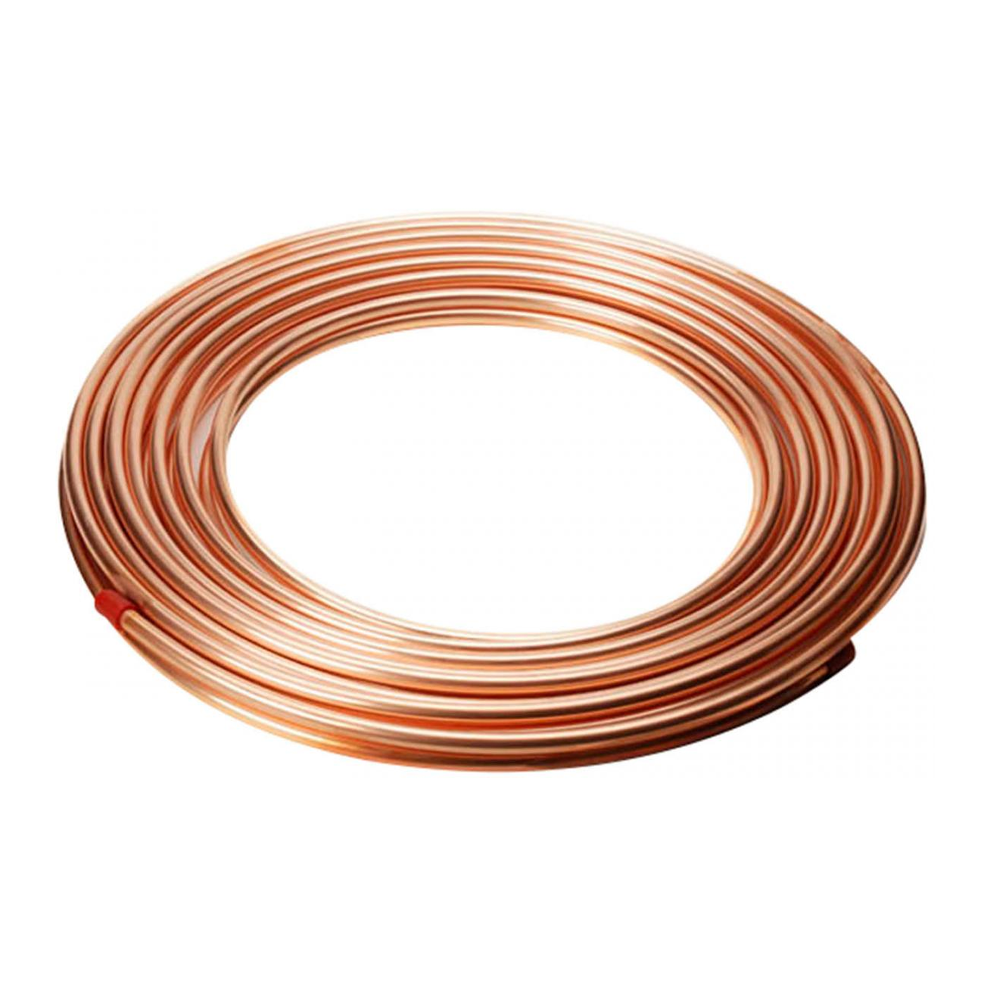 Tubo de cobre de 1/2, rollo de 15 metros, para aire acondicionado